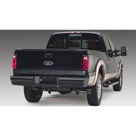 Fab Fours 99-15 F250/F350 SD REAR ELITE RANCH BUMPER MATTE BLACK FS08-U1350-1